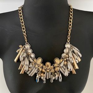 Banana Republic Metal Statement Necklace